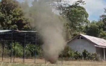 Bukan Puting Beliung, BMKG Sebut Fenomena Dust Devil Melanda Manggarai Timur