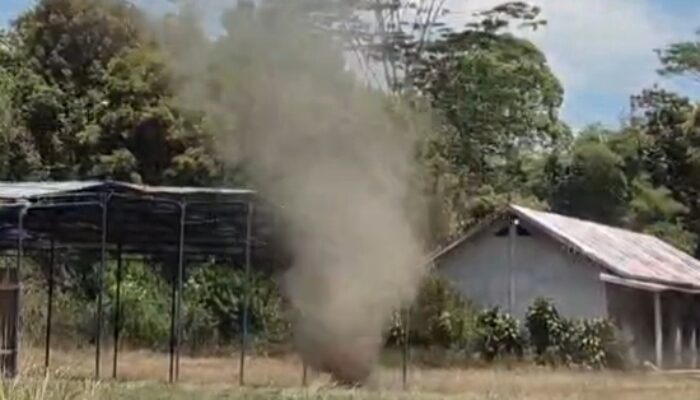 Bukan Puting Beliung, BMKG Sebut Fenomena Dust Devil Melanda Manggarai Timur