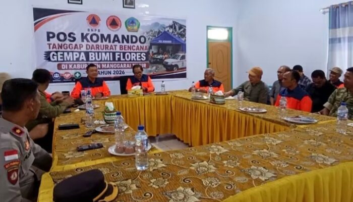 BNPB Percepat Pembangunan Huntara bagi Korban Gempa di Manggarai Timur