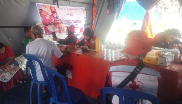PMI Manggarai Timur Layani Kesehatan Gratis di Desa Satar Punda Barat