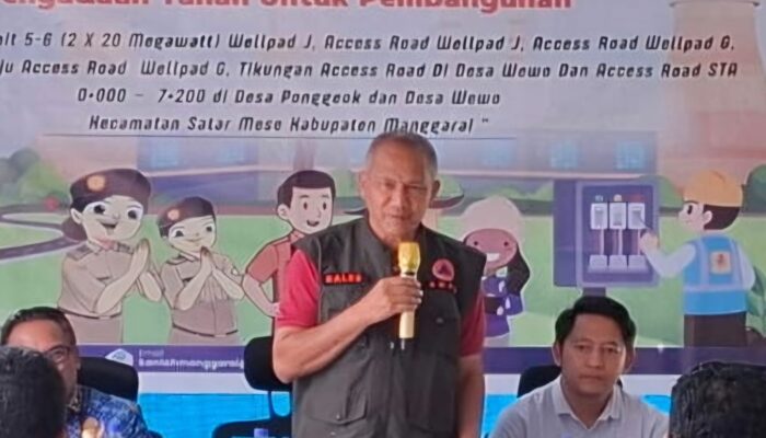 Bupati Hery Nabit Tunjuk Petrus C. Masangkat sebegai Plt Sekda Manggarai