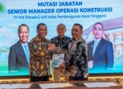 Oki Hermawan Dipercaya Pimpin Operasi Konstruksi PLN UIP Nusra, Ini Harapan GM RDW Manurung