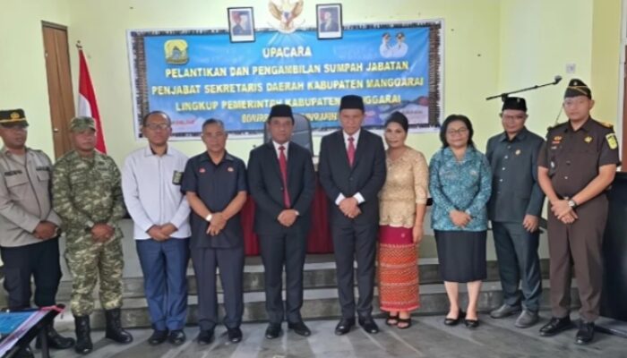 Resmi Dilantik Jadi Pj Sekda Manggarai, Petrus Masangkat Diemban Tanggung Jawab Besar