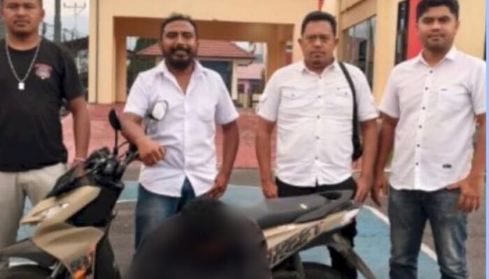 Unit Jatanras Polres Manggarai Ringkus Terduga Pelaku Curanmor di Desa Rai